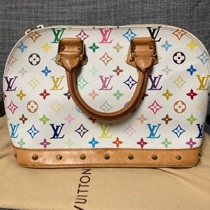 Louis Vuitton Murakami Alma PM Takashi multi color